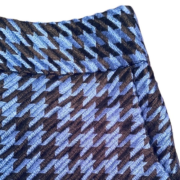 Retro Houndstooth Mini Skirt Size 2 - Picture 3 of 3